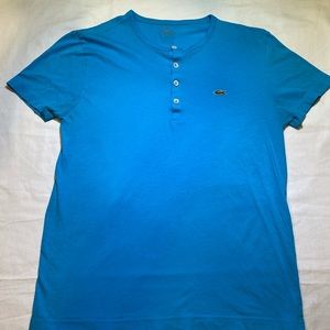 Men’s Lacoste Size “4”  Blue T-Shirt